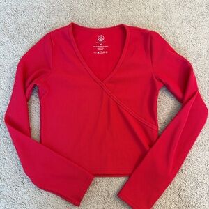 Move Theology Ribbed Long Sleeve Top M